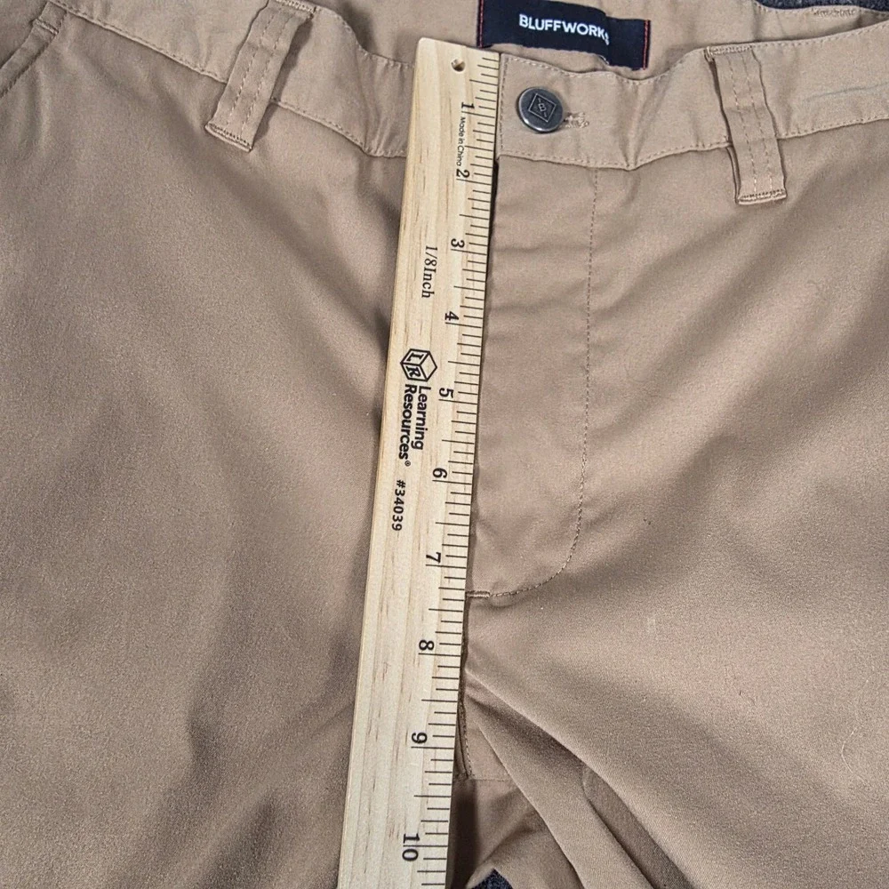 Bluffworks Pants‎ Men's 31x29 Travel Chino Performance Workwear Casual Tailored